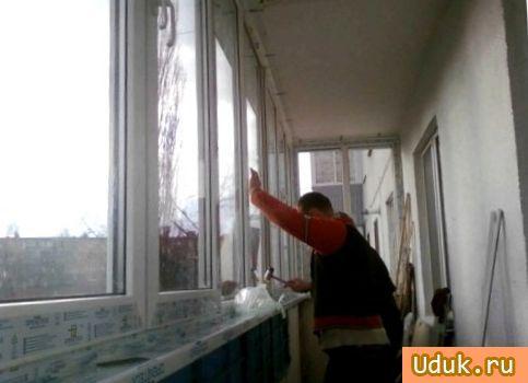 Остекление балконов своими руками